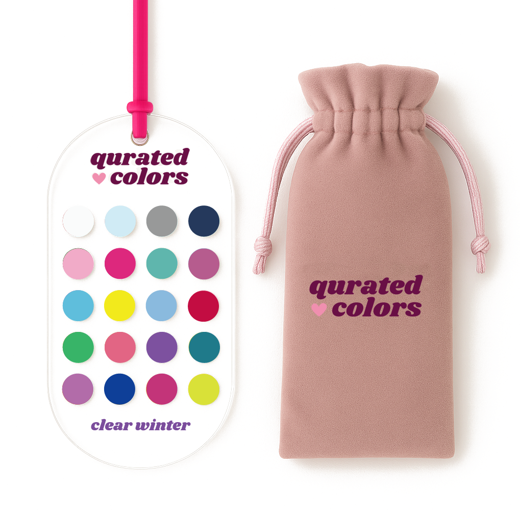 Seasonal Color Guide – Acrylic Swatch Card