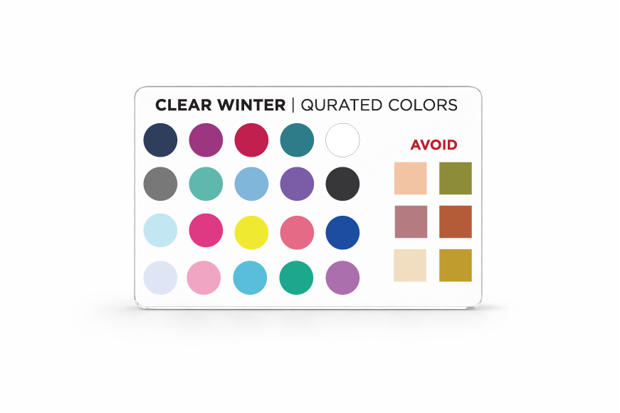 Credit Card Seasonal Color Guide
