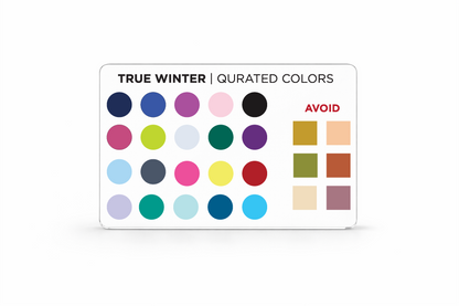 Credit Card Seasonal Color Guide