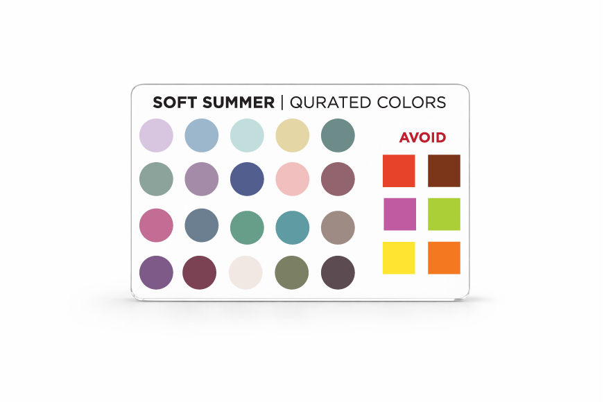 Credit Card Seasonal Color Guide