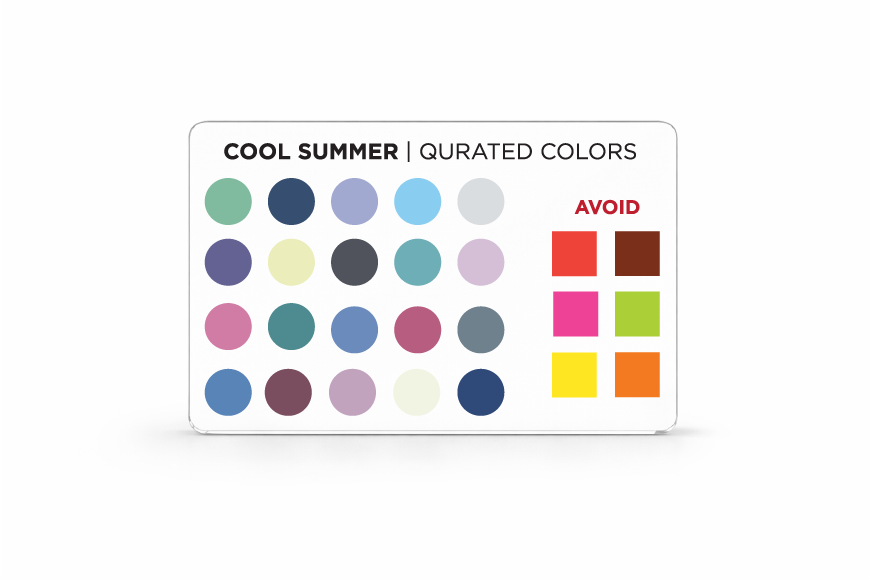 Credit Card Seasonal Color Guide
