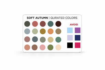 Credit Card Seasonal Color Guide