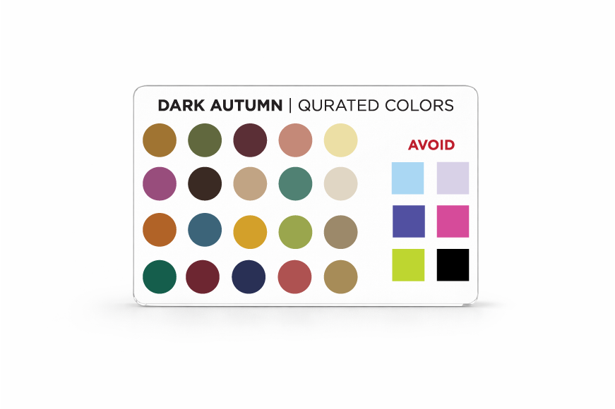 Credit Card Seasonal Color Guide