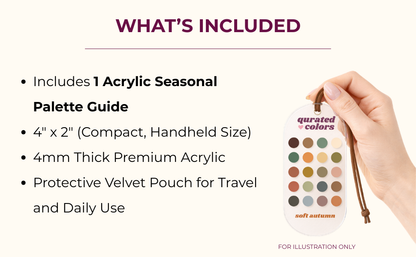 Original Seasonal Color Guide
