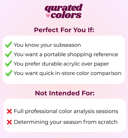 Original Seasonal Color Guide