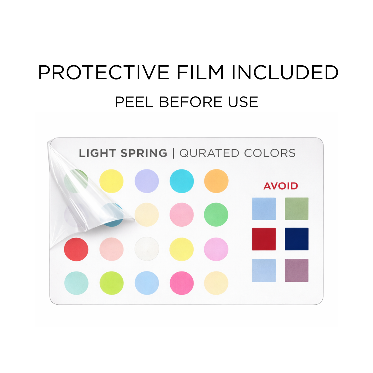 Credit Card Seasonal Color Guide