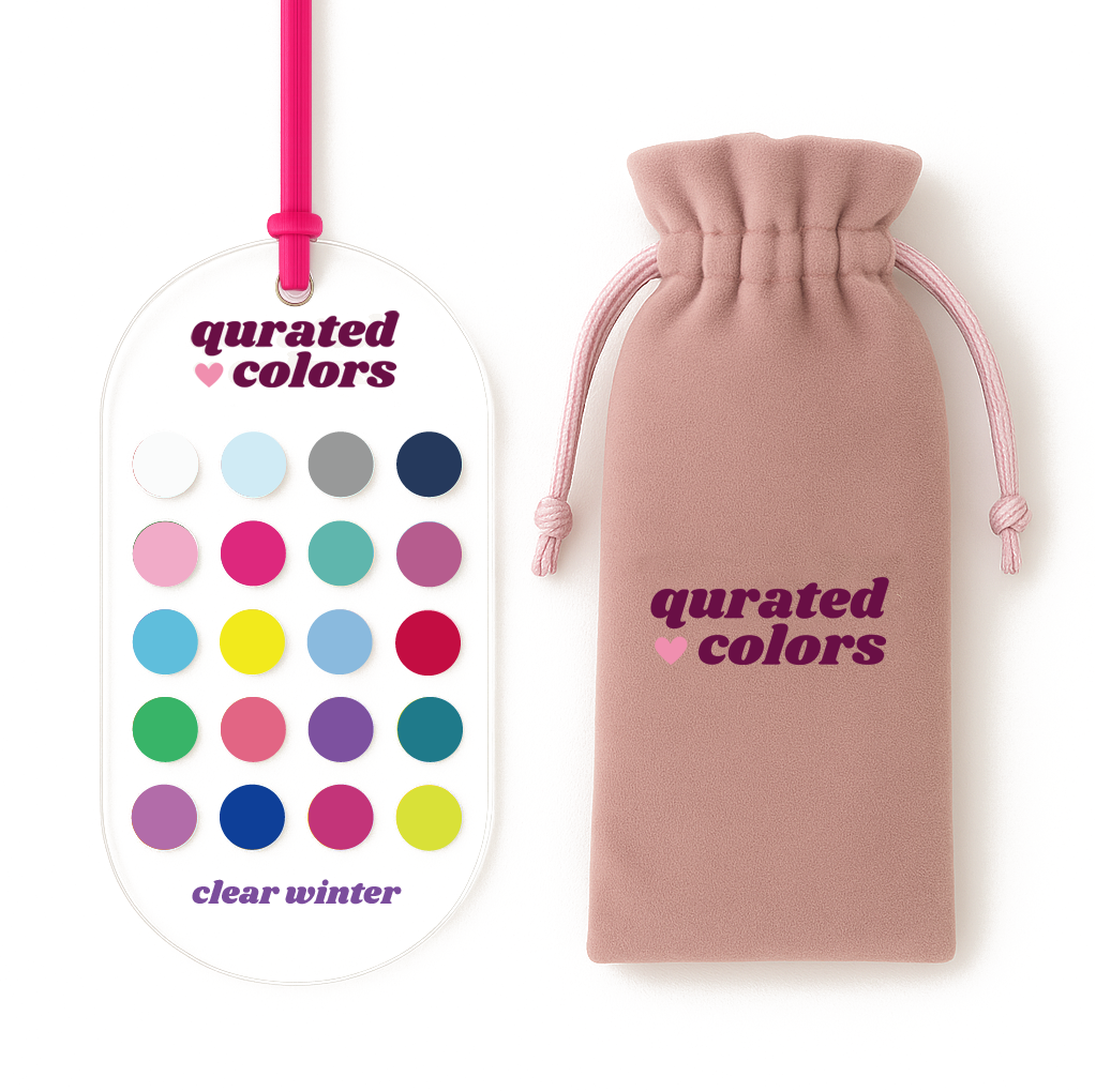 Seasonal Color Guide – Acrylic Swatch Card