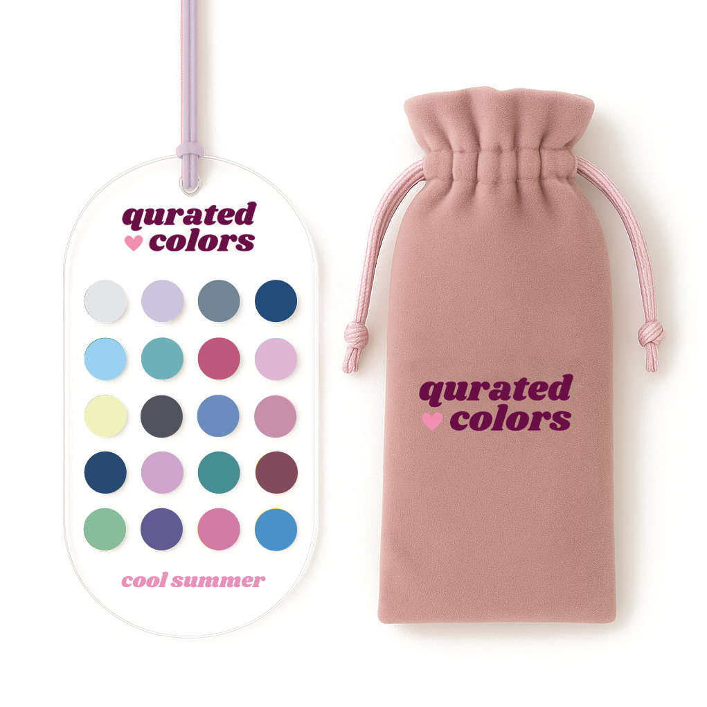 Seasonal Color Guide – Acrylic Swatch Card