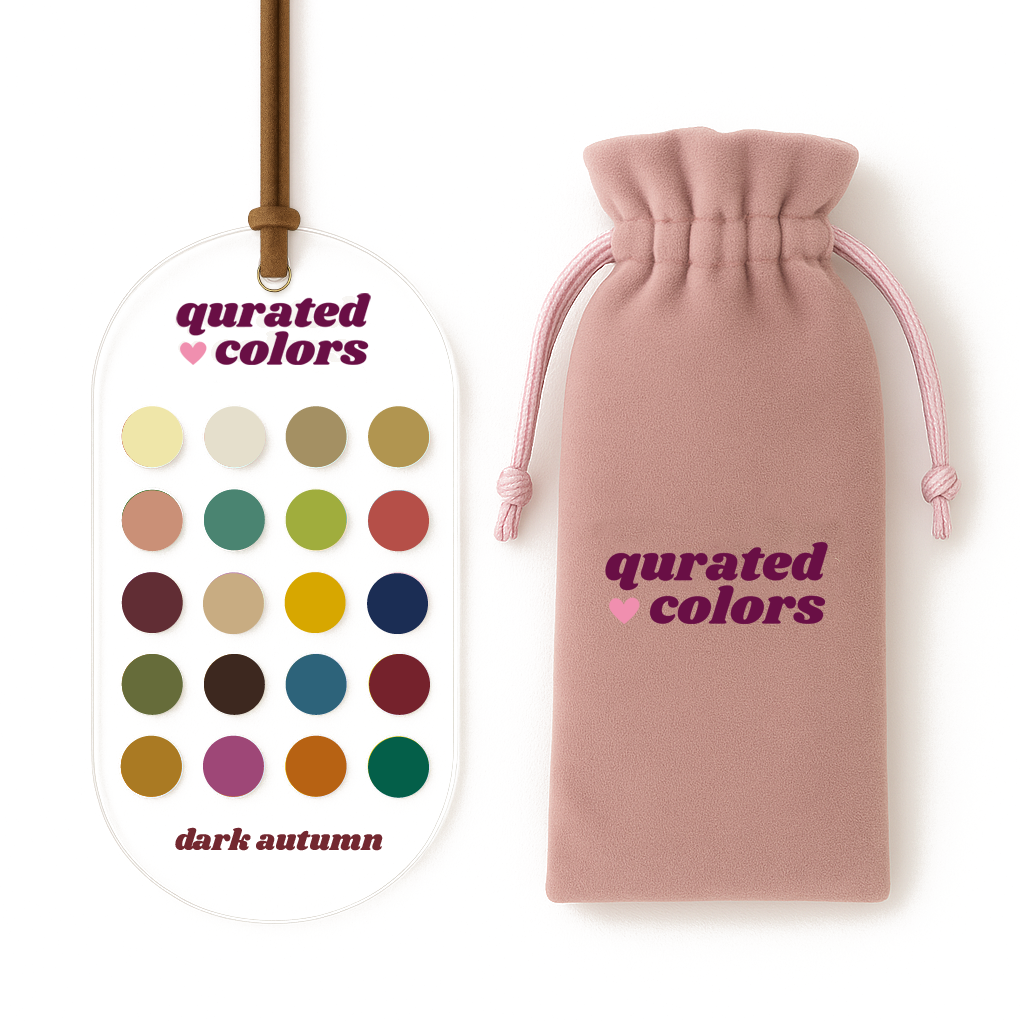 Seasonal Color Guide – Acrylic Swatch Card