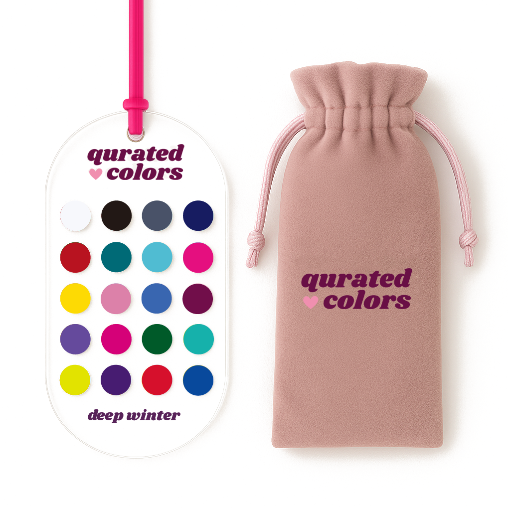 Seasonal Color Guide – Acrylic Swatch Card