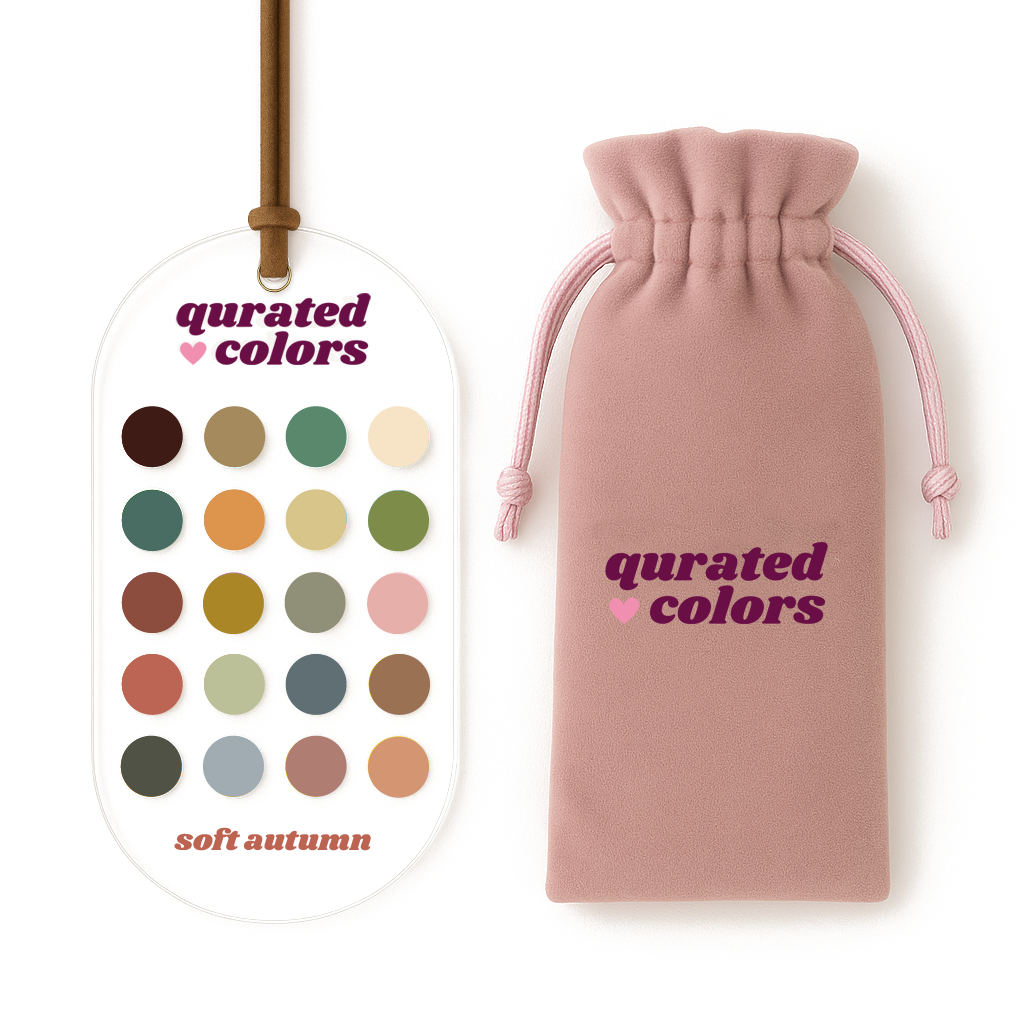 Seasonal Color Guide – Acrylic Swatch Card