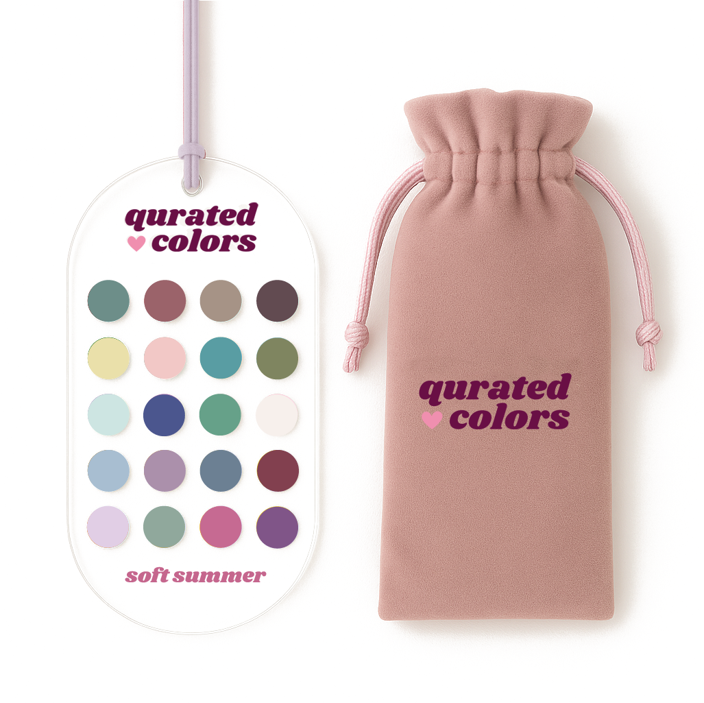 Seasonal Color Guide – Acrylic Swatch Card