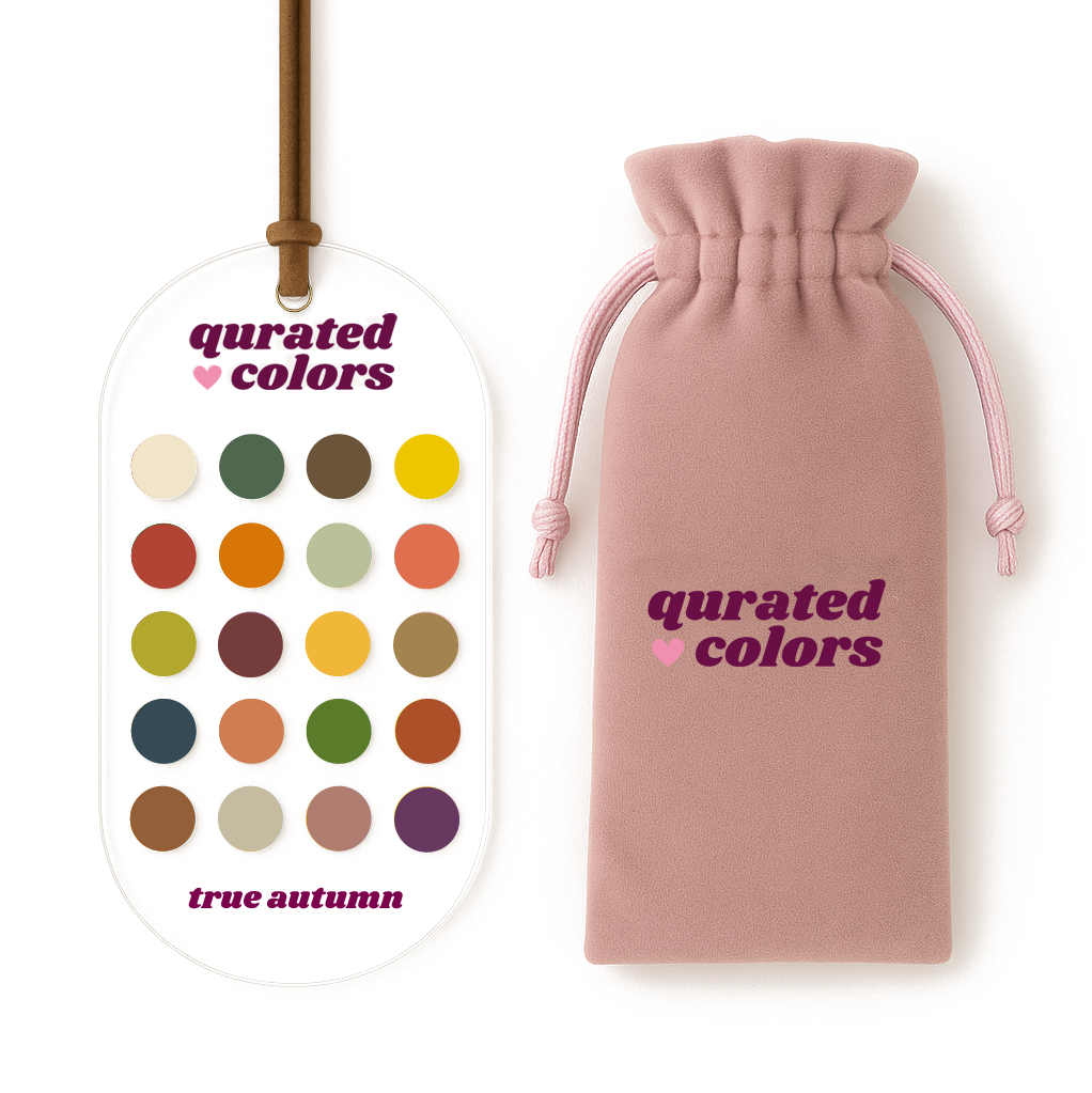 Seasonal Color Guide – Acrylic Swatch Card