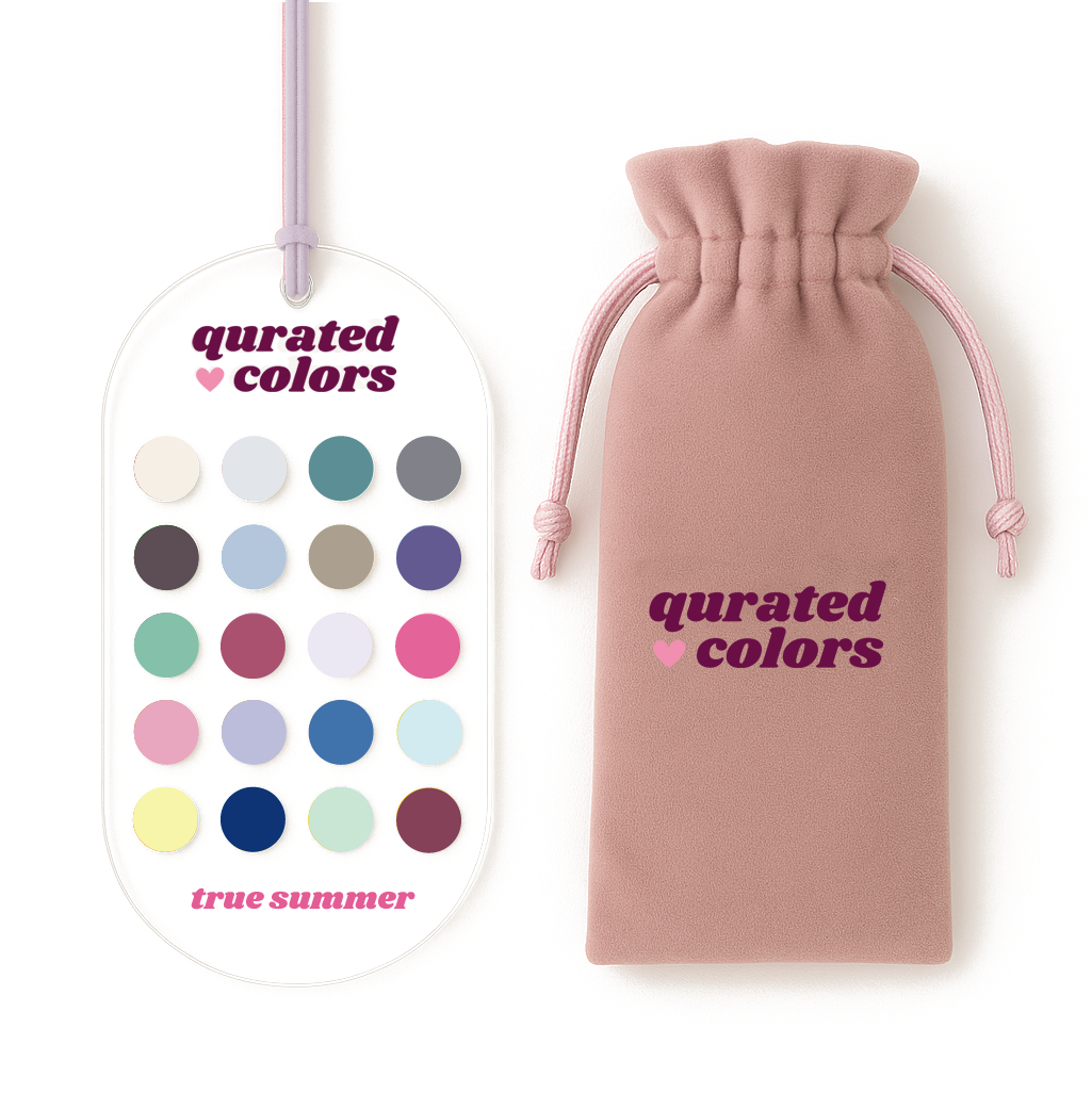 Seasonal Color Guide – Acrylic Swatch Card