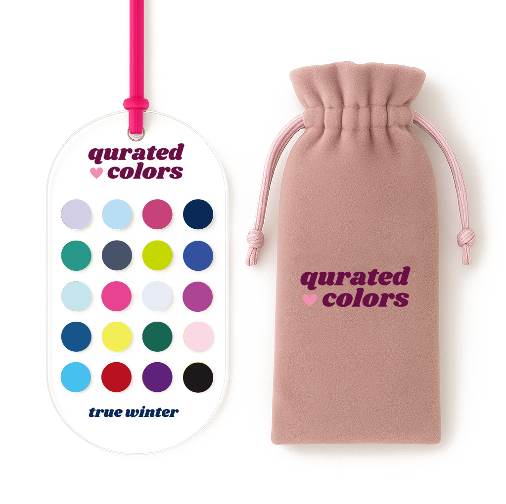 Seasonal Color Guide – Acrylic Swatch Card